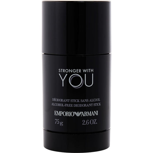 Emporio Armani Stronger With You deodorant stick by Giorgio Armani, 2.6 oz, for men's fragrance and personal care.