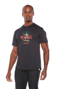 Men's Spun Bamboo graphic T-shirt made from bamboo viscose and organic cotton with a short sleeve and vibrant printed design.