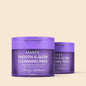 Maree 12% Niacinamide Smooth & Glow Pads for brightening and skin smoothing, with textured pads shown on a white background.