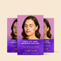 Maree anti-wrinkle tape patches applied around the eyes to reduce fine lines and improve skin’s appearance.