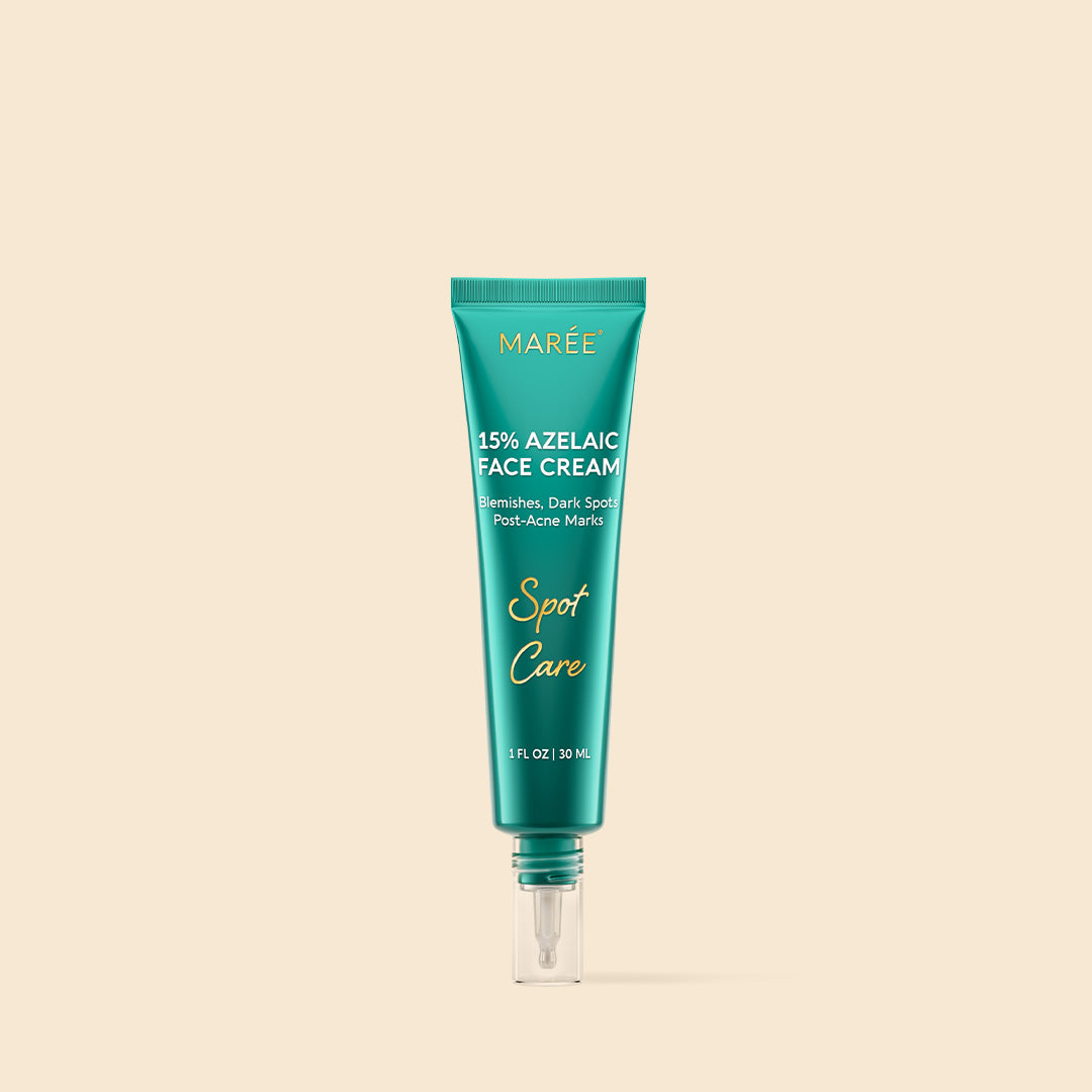 Maree Azelaic Acid Cream for Sensitive Skin, smooth cream in a jar suitable for gentle skincare routines