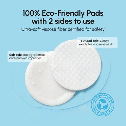 Maree Glycolic Acid Pads in a box, 200-piece skincare set for exfoliation and skin renewal.