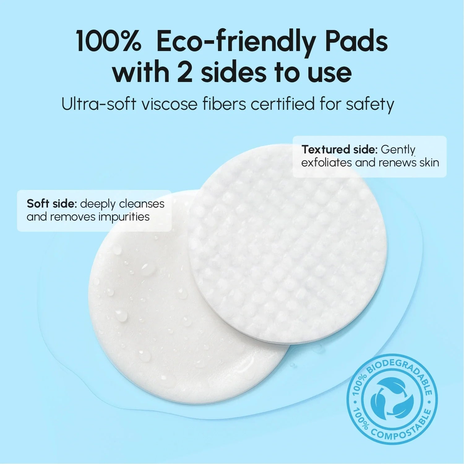 Maree Glycolic and Salicylic Acid Peel Pads for exfoliating and clearing acne-prone skin, displayed in a skincare routine setup.