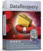 Market + Technik data recovery software for Windows shows a user interface with options to recover deleted files, photos, videos, and documents.