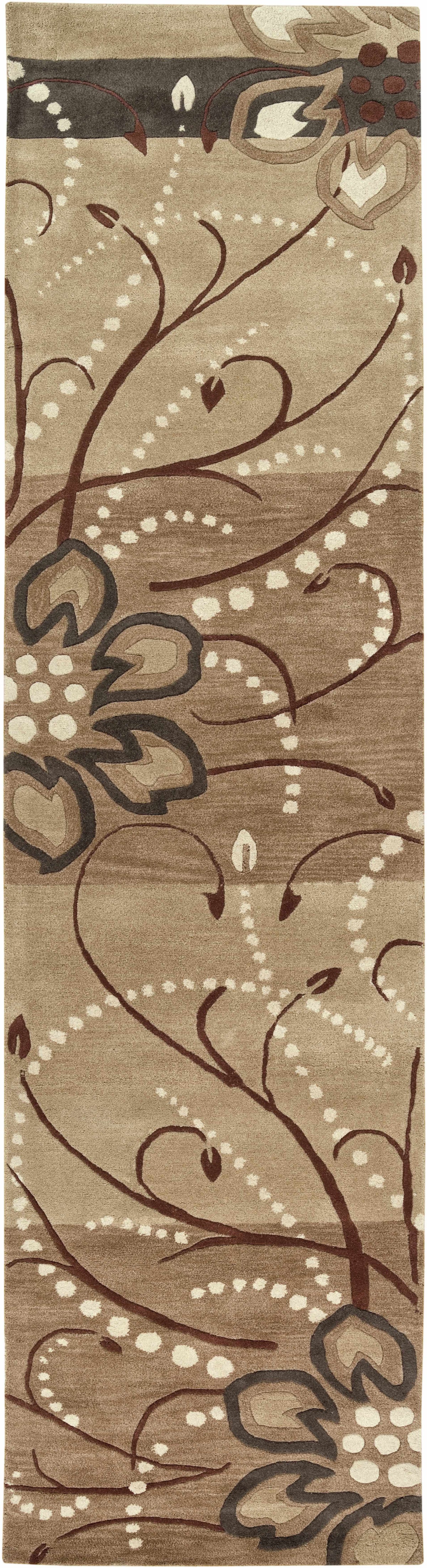 Close-up of the Mazama Area Rug by Boutique Rugs, showcasing its intricate pattern and soft, textured surface.