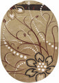 Boutique Rugs Mazama area rug with intricate patterns in neutral tones, showcasing a soft, woven texture suitable for living rooms.