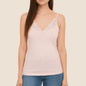 Black Meadow Luna Lace Cotton Cami sports bra with lace detailing, small size, designed for comfort and support.