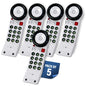 MedPat XL88Q extra-loud landline phone with visual ring, water-resistant design, and hearing aid compatibility.