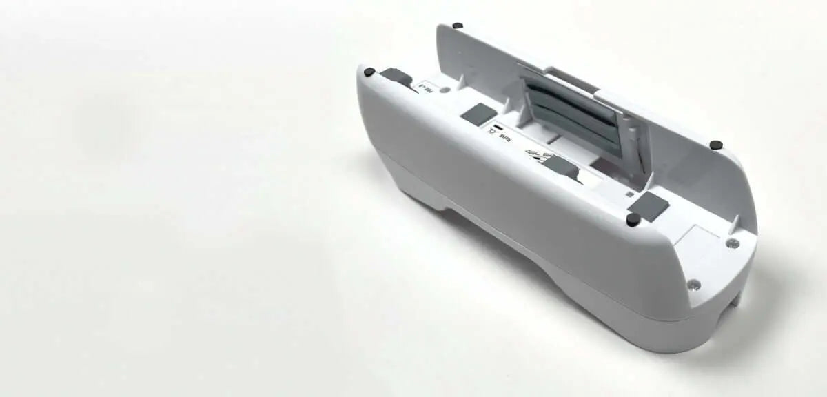 Med-Pat HO-100 adjustable bedrail phone holder clip secures one-piece phones on hospital beds for easy access and safety.