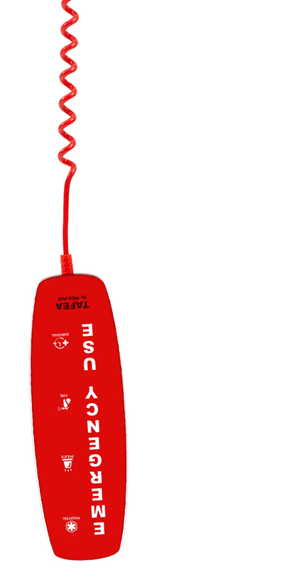 MedPat Solutions FIRST by TAFEA emergency auto dialer phone with large buttons and emergency call features for quick assistance.