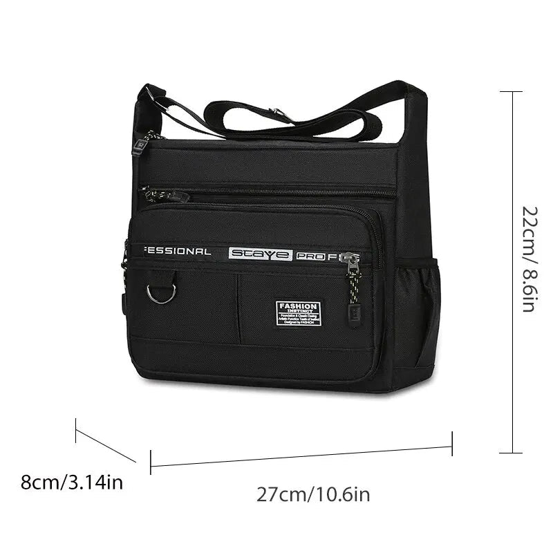 Men Single Shoulder Bag Fashion Collect Storage bag Shoulder Bags Business Leisure Storage Women Crossbody Bag Men Shoulder Bag - BACKUPMYFILESNOW