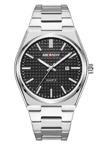 Men's Fashion Steel Quartz Watch - BACKUPMYFILESNOW