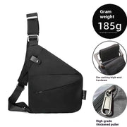 Men's Nylon Crossbody Bag - BACKUPMYFILESNOW