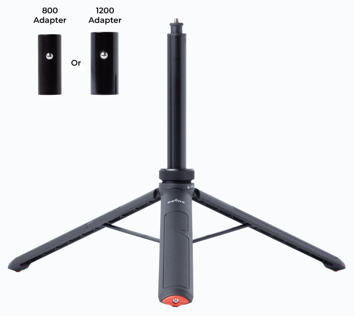 Mini Tripod with Quarter 20 Mount - BACKUPMYFILESNOW.COM®