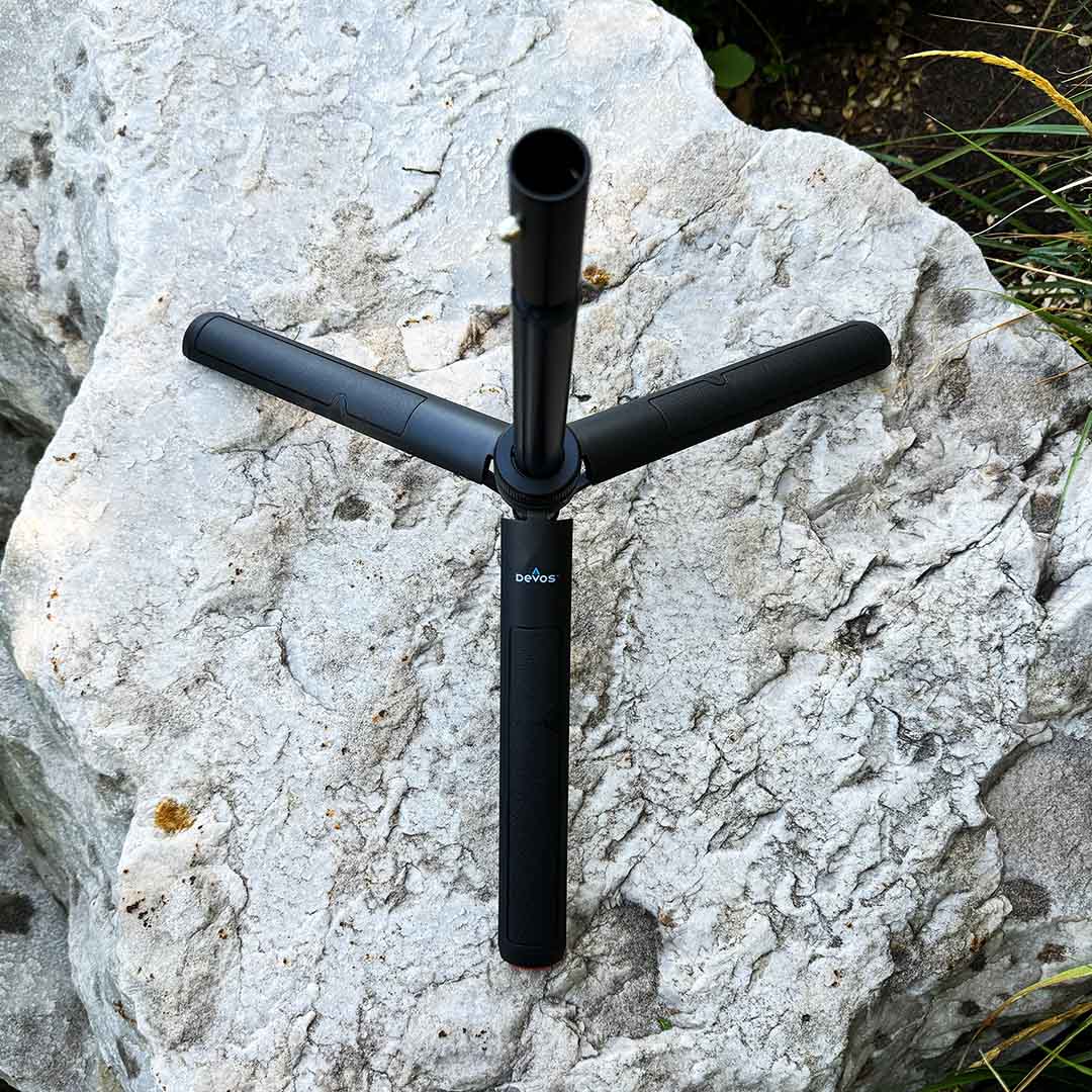 Mini Tripod with Quarter 20 Mount - BACKUPMYFILESNOW.COM®