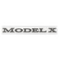 Tesla Model 3/Y/S/X tailgate emblem badge, authentic Tesery Official Store sticker for vehicle branding and customization.