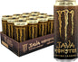 Pack of 12 Java Monster Loca Moca coffee and energy drinks, 15 oz cans, featuring Monster brand logo and mocha coffee flavor.