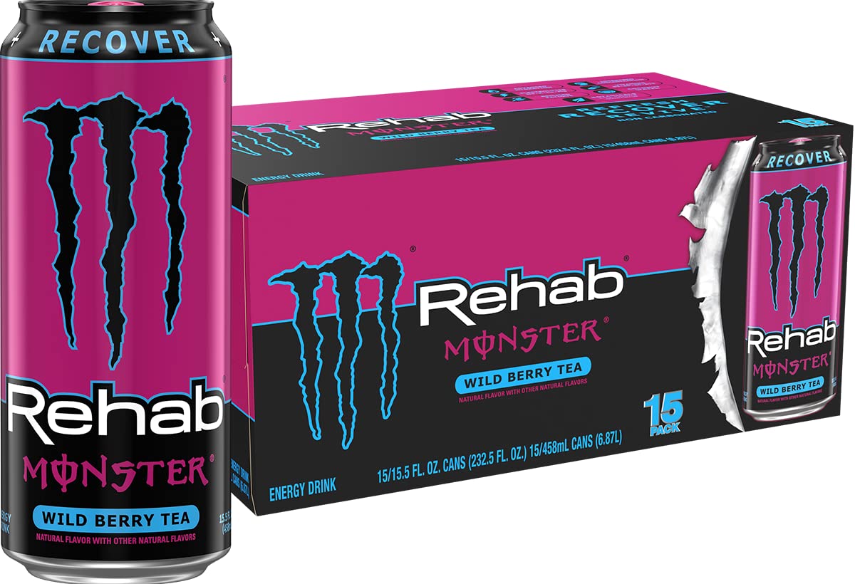 Pack of 12 Monster Java Monster Mean Bean coffee energy drinks, 15-ounce cans, featuring bold label and branding.