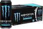 Pack of 12 Monster Java Monster Mean Bean coffee energy drinks in 15-ounce cans, featuring bold branding and coffee-energy blend.