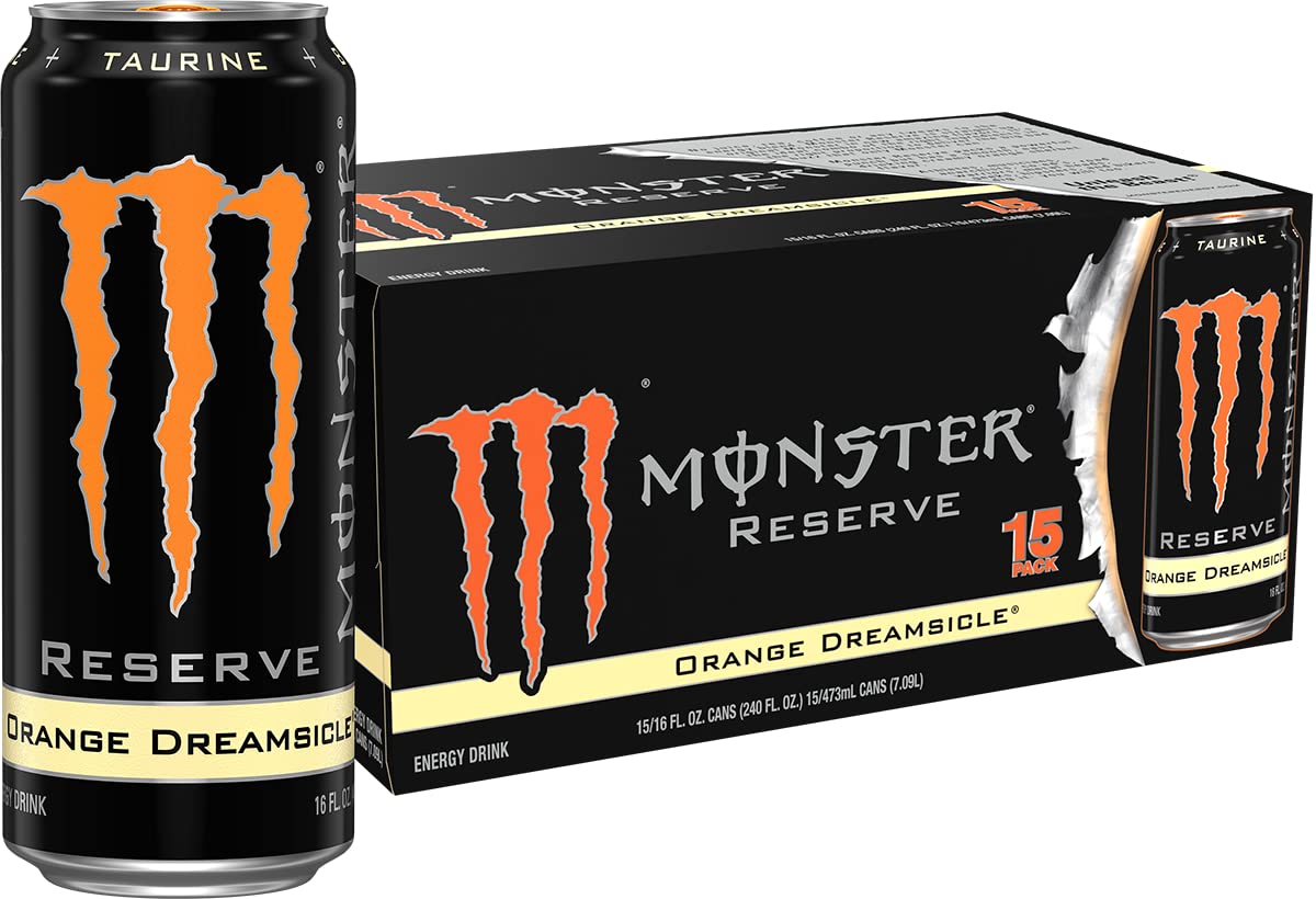 12-pack of Monster Java Monster Mean Bean coffee energy drinks, 15 oz cans, featuring Monster's coffee and energy blend.