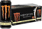 12-pack of Monster Java Monster Mean Bean coffee energy drinks, 15 oz cans, featuring Monster's coffee and energy blend.