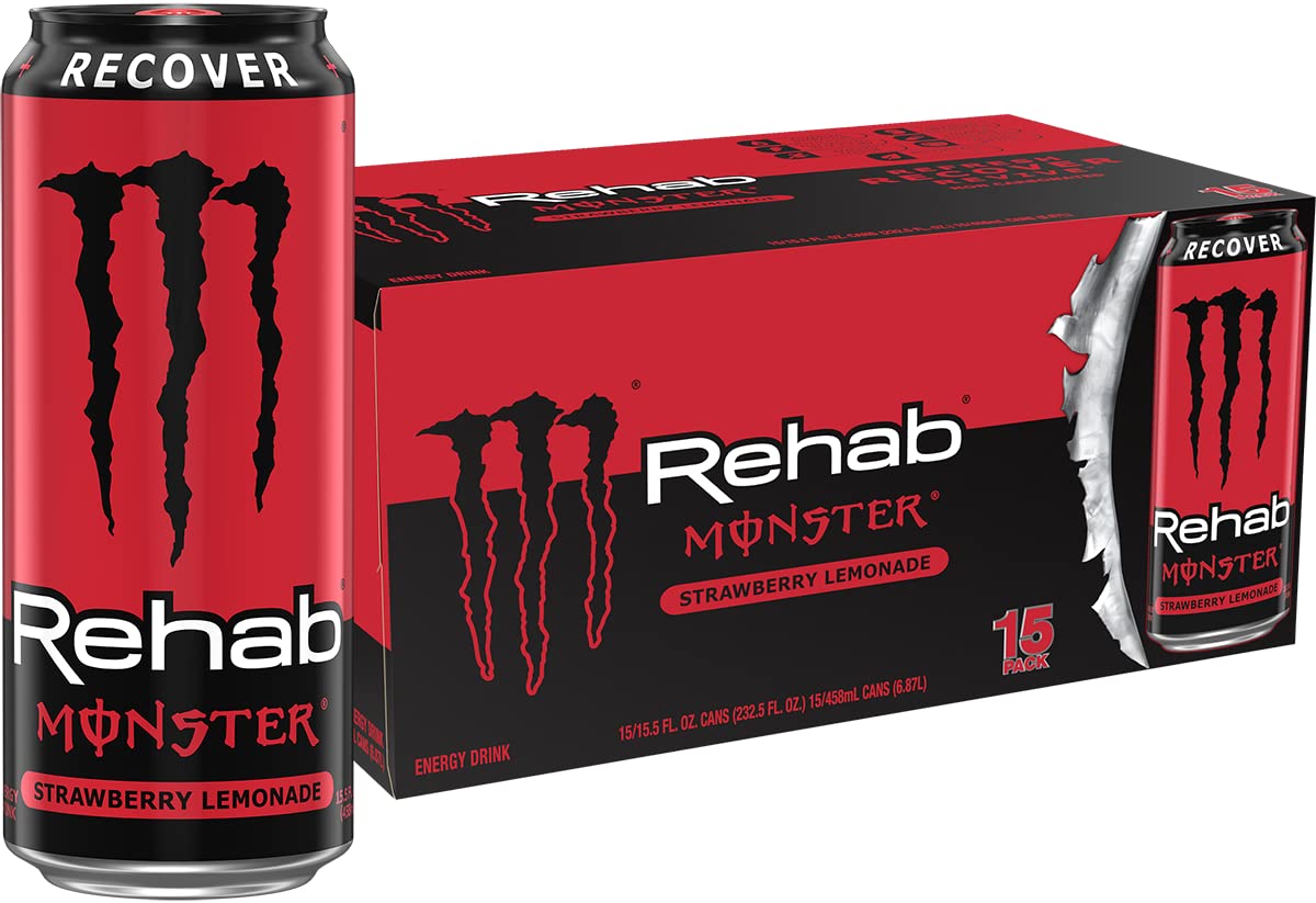 Pack of 12 Monster Java Monster Mean Bean coffee energy drinks, 15-ounce cans, featuring bold branding and coffee-energy blend.