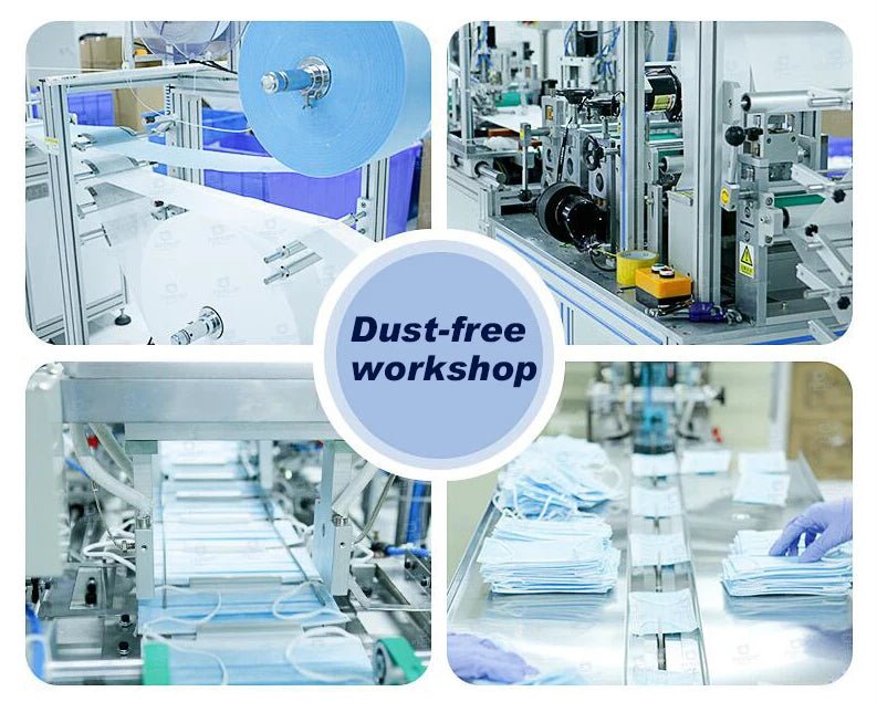 Mouth Masks 3 - layer Anti - Dust Disposable Mascarillas Non Woven Meltblown Cloth Masks Elastic Ear Loop Face Mask - BACKUPMYFILESNOW