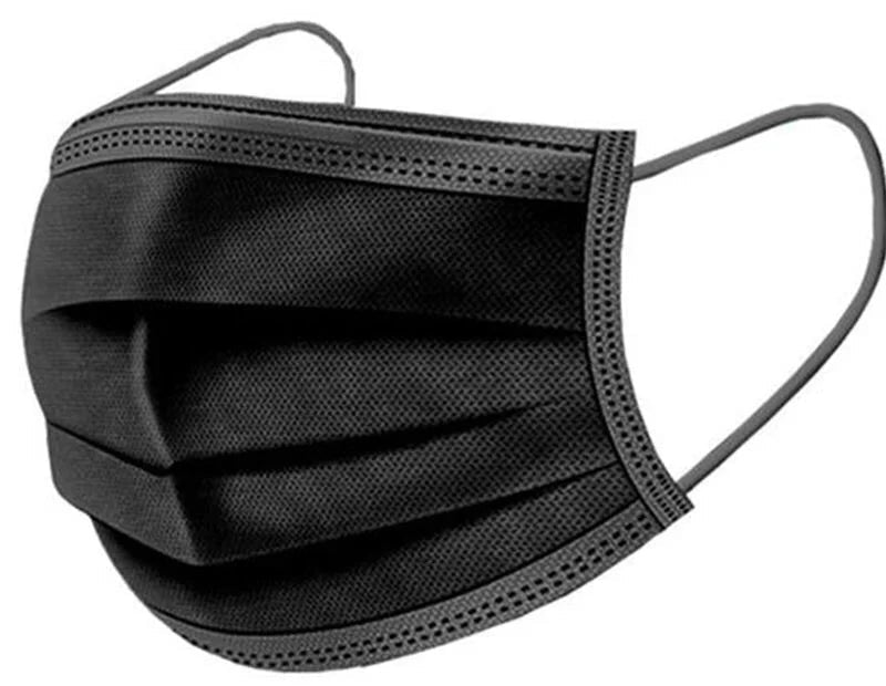 Mouth Masks 3 - layer Anti - Dust Disposable Mascarillas Non Woven Meltblown Cloth Masks Elastic Ear Loop Face Mask - BACKUPMYFILESNOW