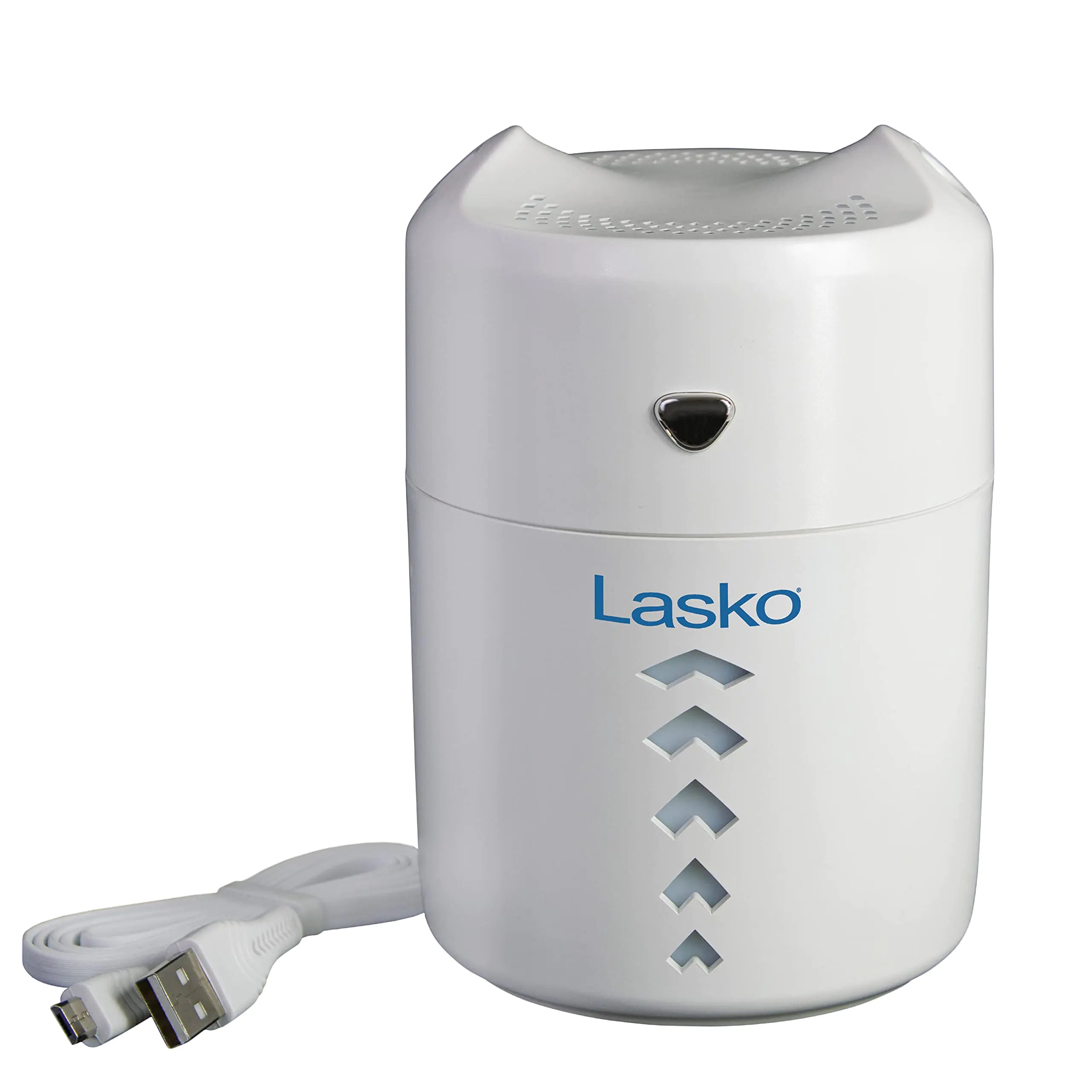 Lasko UH150 Small Ultrasonic Cool Mist Personal Humidifier for Travel Office Desktop 400 ml