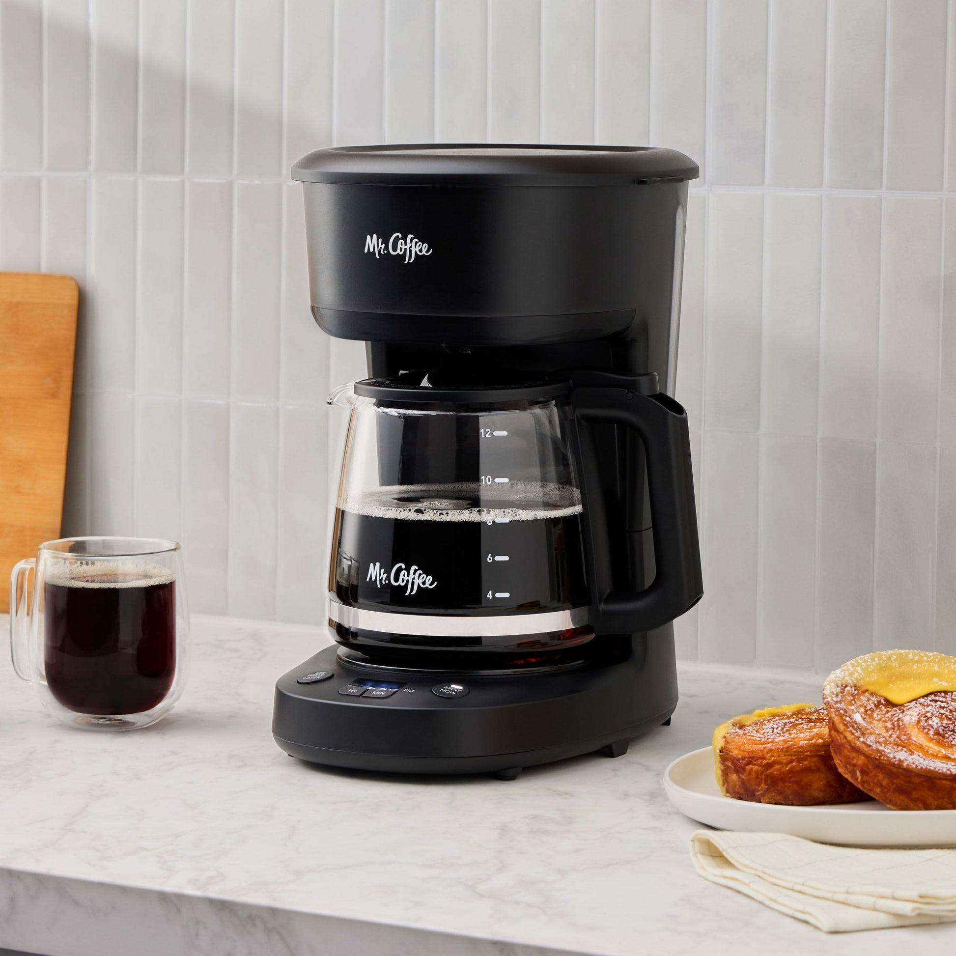 Mr. Coffee Programmable Coffee Maker, 12 - Cup Coffee Maker, Black - BACKUPMYFILESNOW.COM®