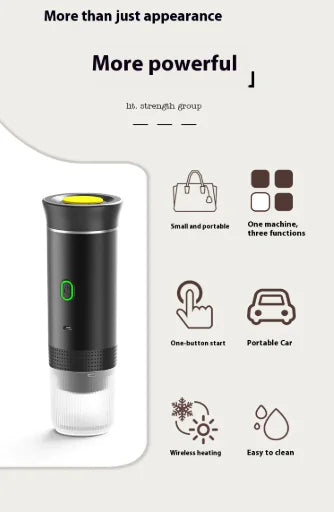 Portable Wireless Capsule Coffee Machine