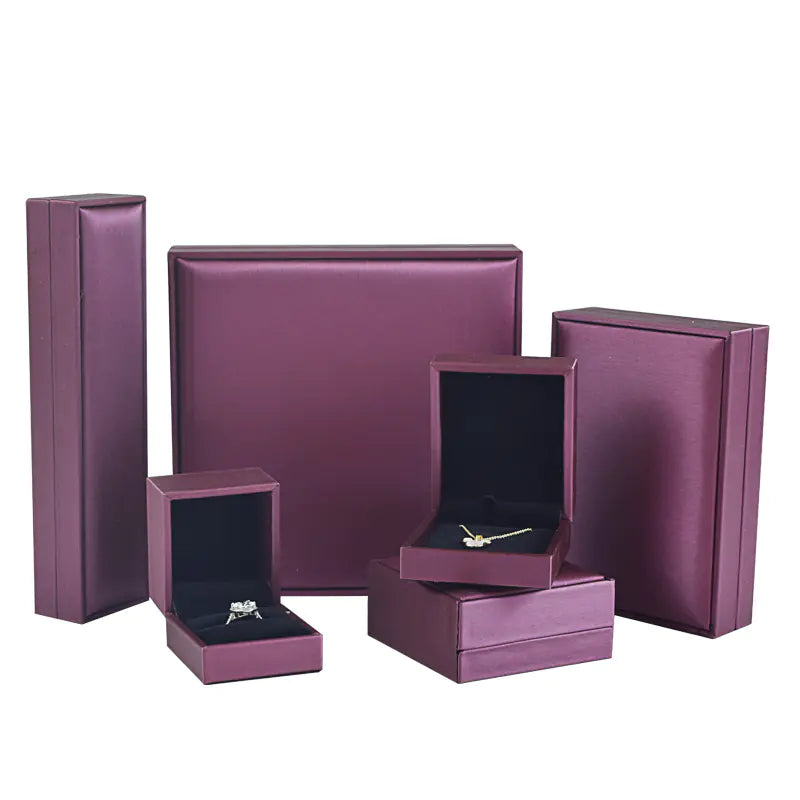 High-End PU Jewelry Box for Rings, Necklaces, and More