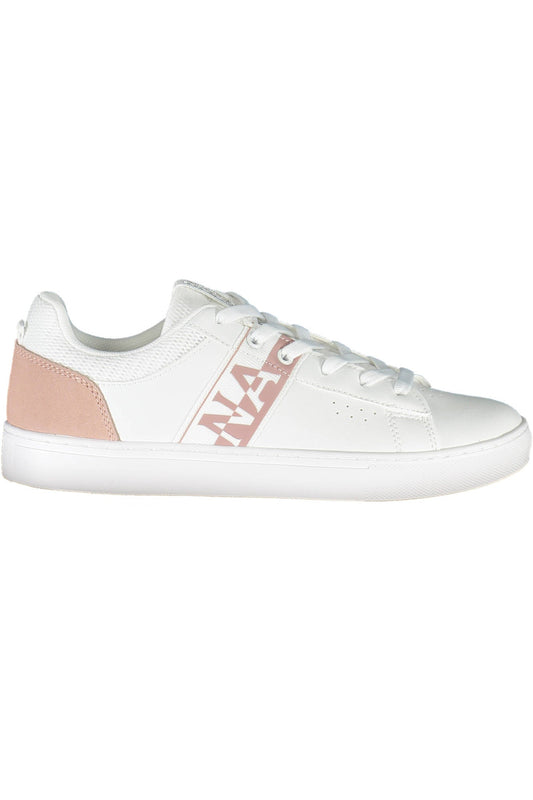 White women's NAPAPIJRI SHOES sneakers for sports and casual wear, featuring a sleek design and comfortable fit.