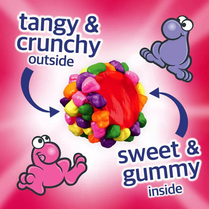Colorful Nerds Gummy Clusters Rainbow Candy in a 0.5oz pack from Candy In Bulk, featuring vibrant, chewy gummy candies.