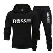 New autumn and winter men's long - sleeved hoodie; pants two - piece set of fashionable outdoor sportswear. - BACKUPMYFILESNOW.COM®
