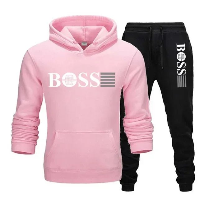 New autumn and winter men's long - sleeved hoodie; pants two - piece set of fashionable outdoor sportswear. - BACKUPMYFILESNOW.COM®