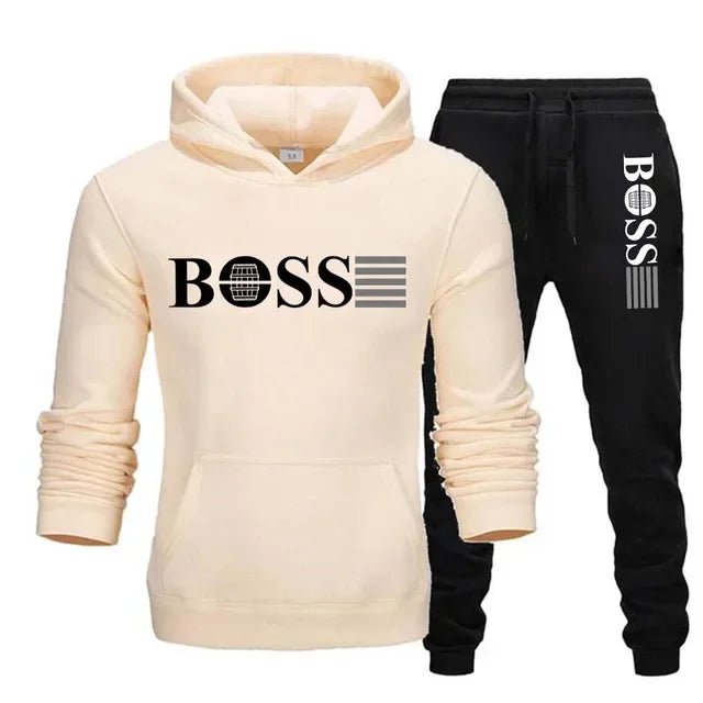 New autumn and winter men's long - sleeved hoodie; pants two - piece set of fashionable outdoor sportswear. - BACKUPMYFILESNOW.COM®