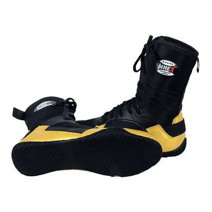 Men's wrestling shoes by MNEX PRO FIGHTING LIMITED, lightweight martial arts trainers for boxing, Muay Thai, kickboxing, and sparring.