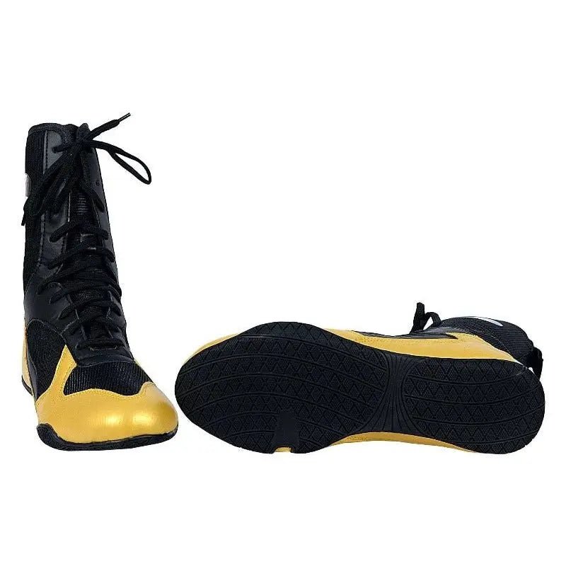 Men's wrestling shoes by MNEX PRO FIGHTING LIMITED, designed for boxing, Muay Thai, kickboxing, and martial arts sparring.