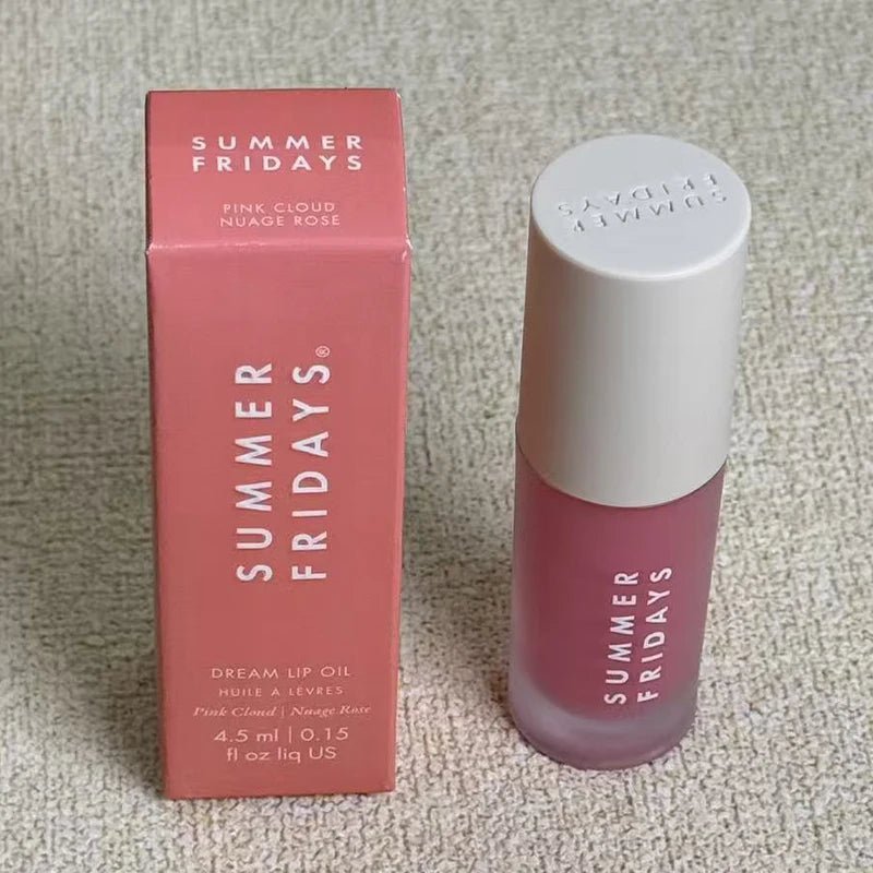 NEW Summer Fridays Mini Lip Gloss Set Vanilla Beige Lip Balm Long Lasting Moisturizing Smooth Soft Tube Makeup Lip Care Suit - BACKUPMYFILESNOW.COM®