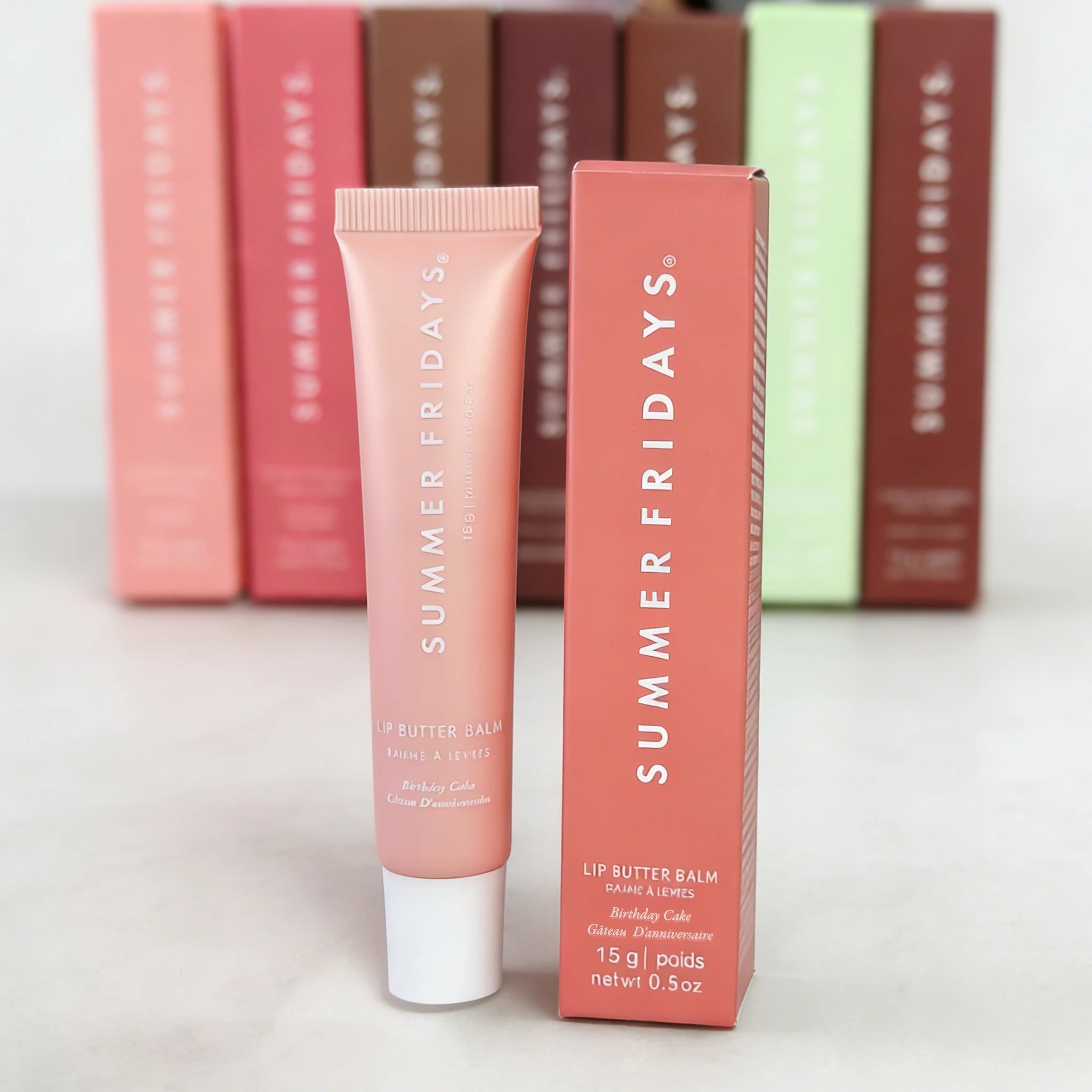 NEW Summer Fridays Mini Lip Gloss Set Vanilla Beige Lip Balm Long Lasting Moisturizing Smooth Soft Tube Makeup Lip Care Suit - BACKUPMYFILESNOW.COM®