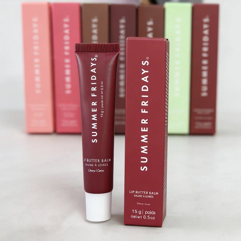 NEW Summer Fridays Mini Lip Gloss Set Vanilla Beige Lip Balm Long Lasting Moisturizing Smooth Soft Tube Makeup Lip Care Suit - BACKUPMYFILESNOW.COM®