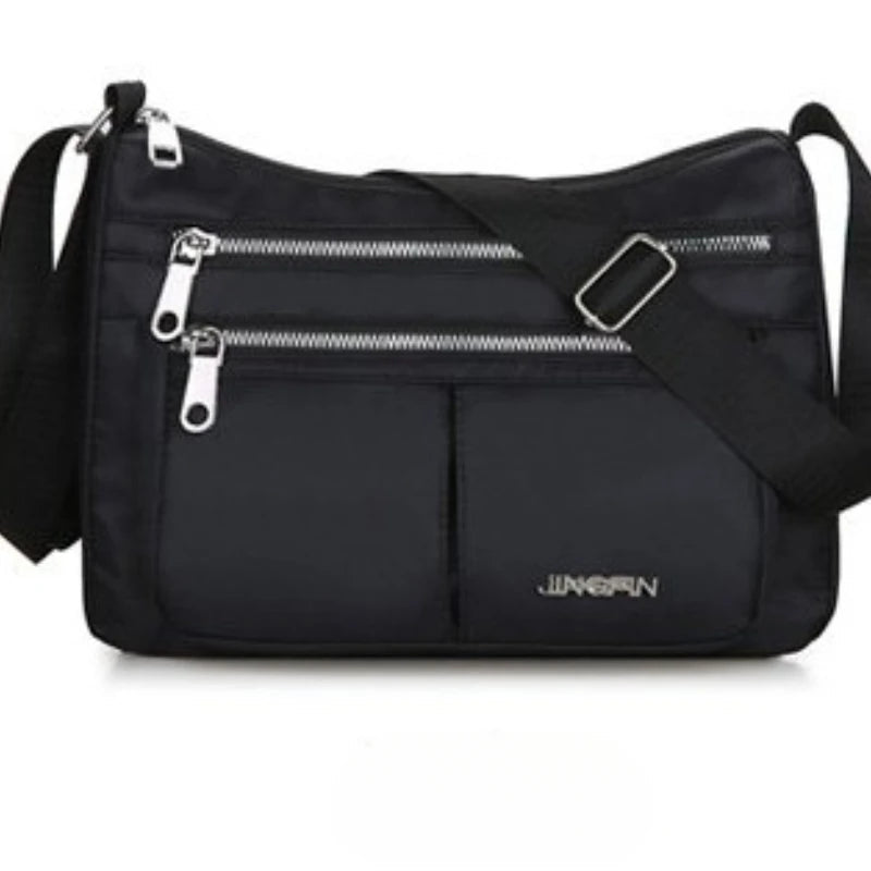 New Women's Bag Fashion Mother Shoulder Bag Oxford Waterproof and Elderly Leisure Travel Large Capacity Bag - BACKUPMYFILESNOW