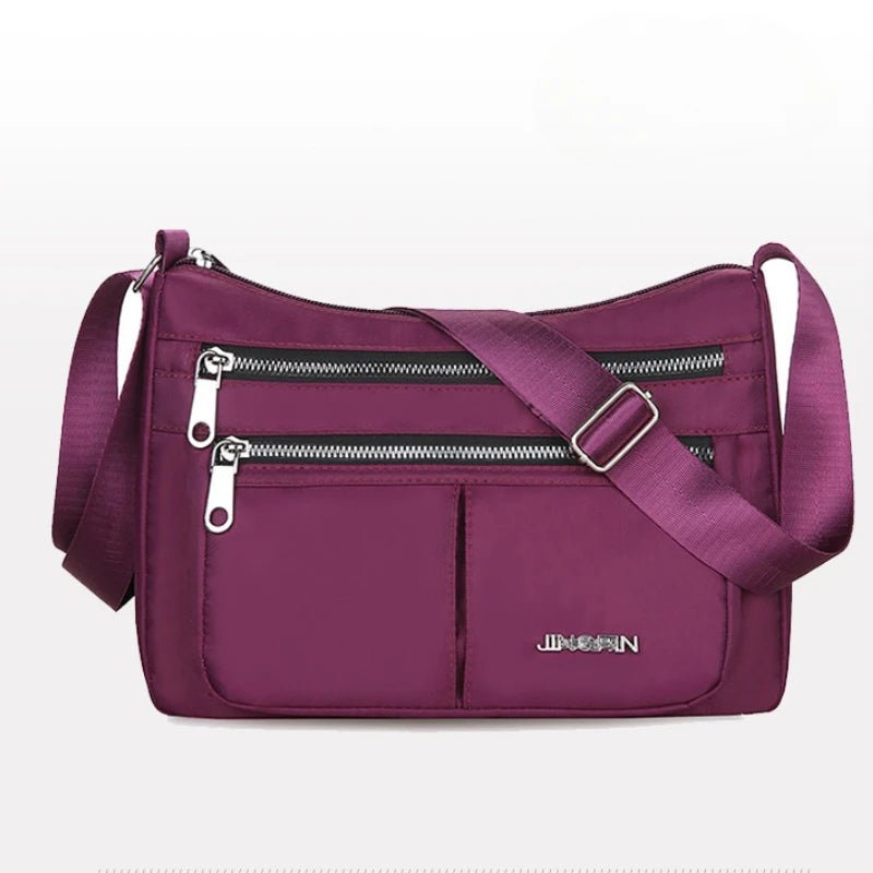 New Women's Bag Fashion Mother Shoulder Bag Oxford Waterproof and Elderly Leisure Travel Large Capacity Bag - BACKUPMYFILESNOW