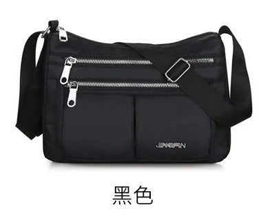 New Women's Bag Fashion Mother Shoulder Bag Oxford Waterproof and Elderly Leisure Travel Large Capacity Bag - BACKUPMYFILESNOW