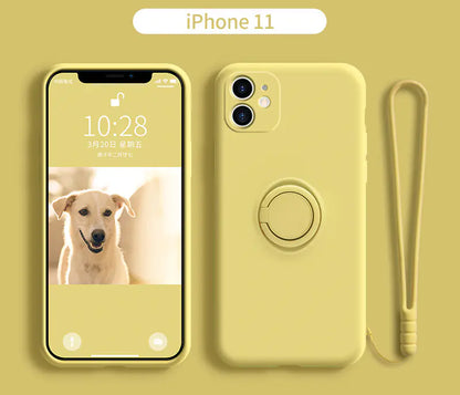 iPhone 11 Pro Liquid Silicone Case with Lens Cover