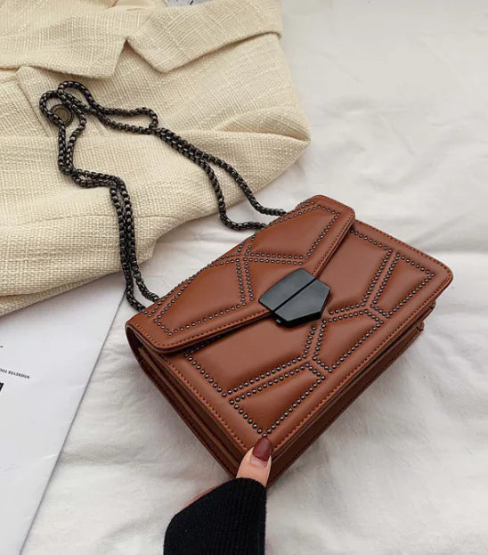 Small Square Chain Crossbody Bag