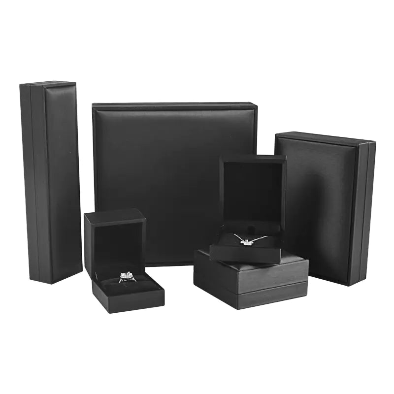 High-End PU Jewelry Box for Rings, Necklaces, and More