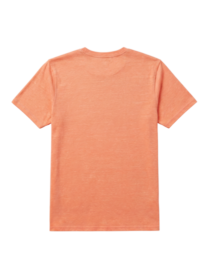 White Water Life Oasis SS Tee showing the back view with short sleeves and a simple, clean design.