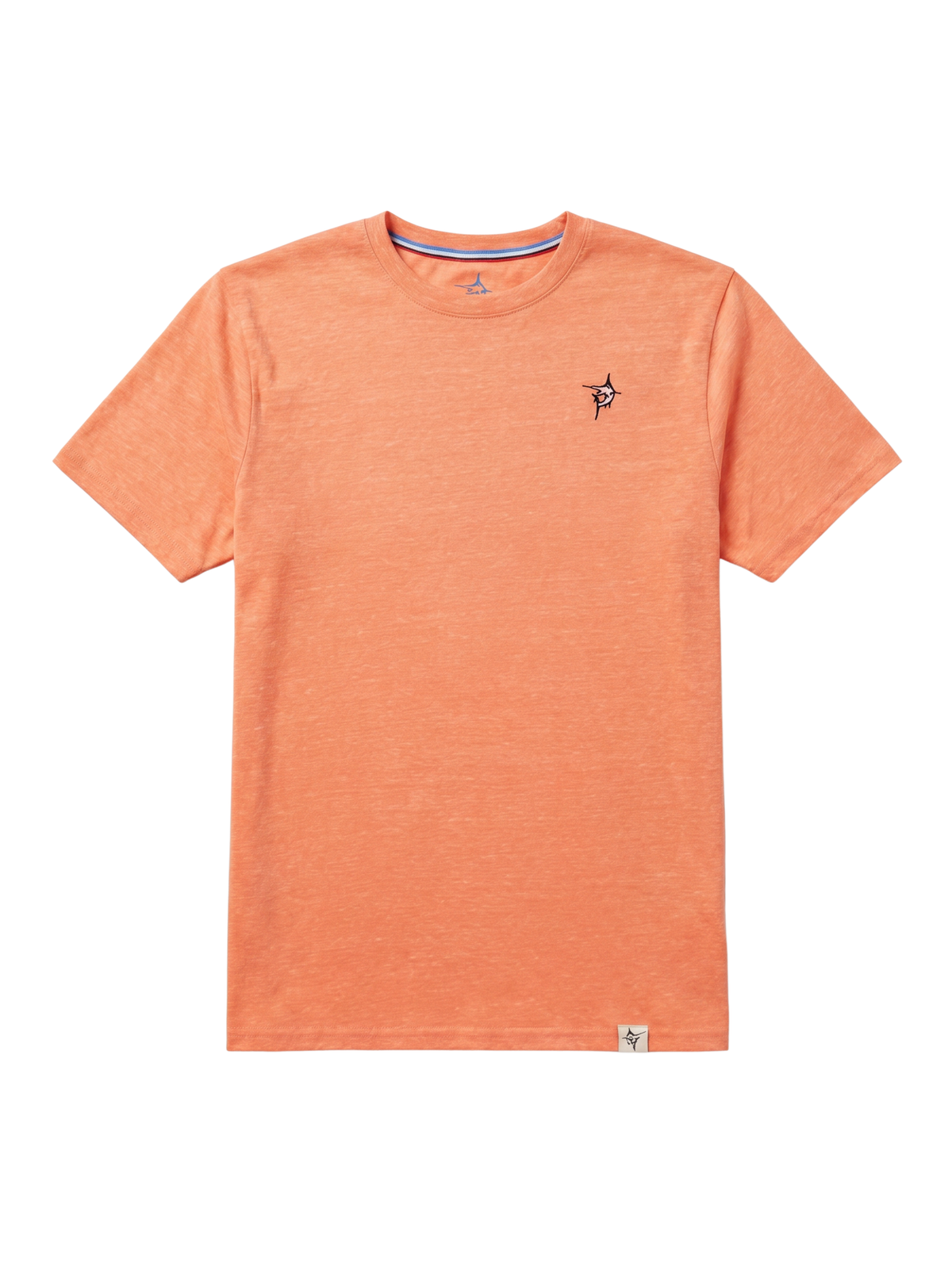 White Water Life Oasis SS Tee with short sleeves, displayed from the front, featuring a casual, comfortable fit.